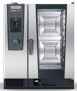 RATIONAL Gas Combi Oven iCombi Classic 10 Tray 1/1GN 850mm ICC101G