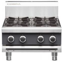 COBRA Gas Cooktop 4 Burners Benchtop 600mm C6D-B