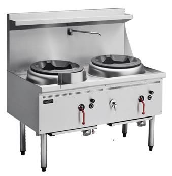 COBRA Gas Waterless Wok 2 x Duckbill Burners 1200mm CW2H-DD