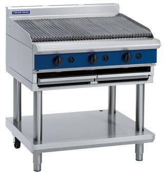 BLUE SEAL Gas Chargrill On Stand 900mm G596-LS