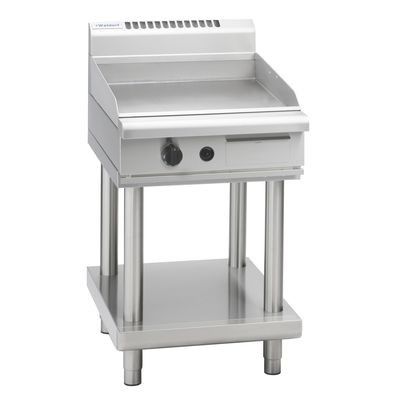 WALDORF Heavy Duty Electric Griddle On Stand 600mm GP8600E-LS