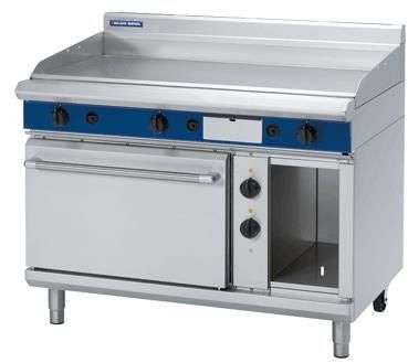 BLUE SEAL Dual Fuel Electric Oven With Gas Griddle 1200mm GPE508