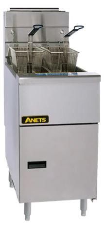 ANETS Goldenfry Gas Split Pot Fryer 2 x 11L AGG14T