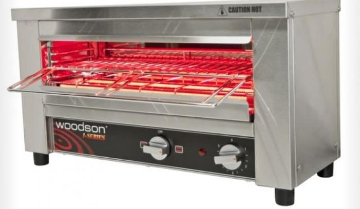 WOODSON Toaster/Griller 412mm 4 Slice W.GTQI4.CUB