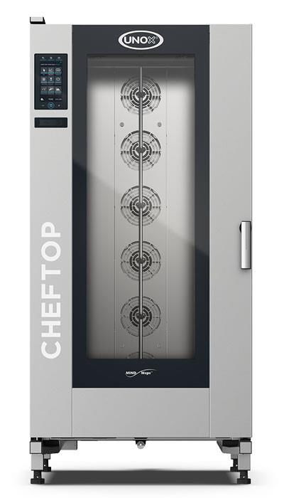 UNOX Electric Combi Oven Cheftop Plus 20 x 2/1GN Tray 892mm XEVL-2021-YPRS