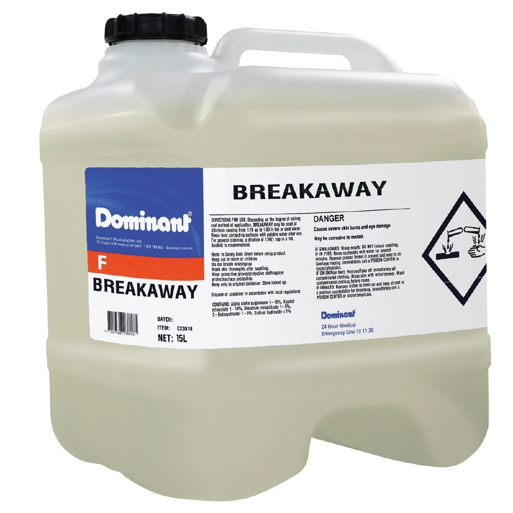 Dominant Floor Degreaser Breakaway NDG 15Ltr