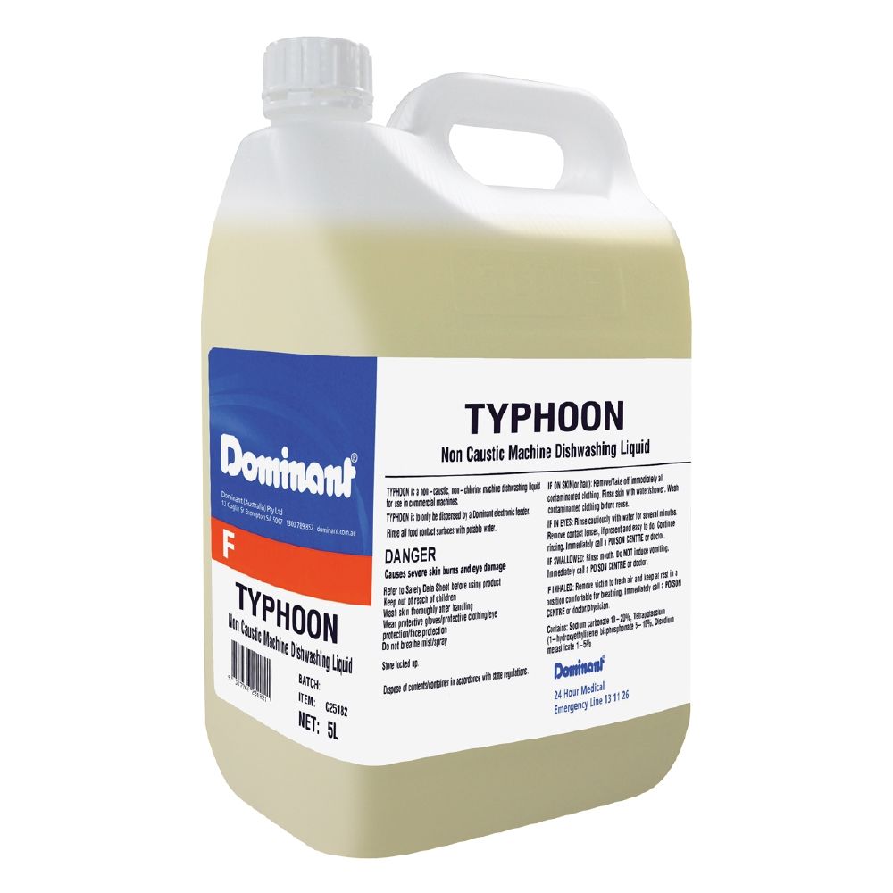 Dominant Typhoon Machine Detergent NDG 5L