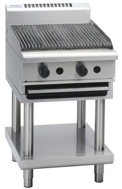 WALDORF Gas Chargrill On Stand 600mm CH8600G-LS