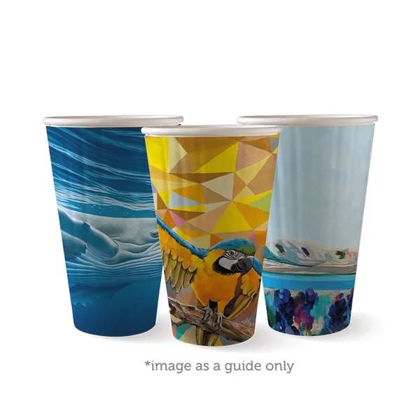 BioCup Art Series Double Wall 460ml / 16 oz (90mm)