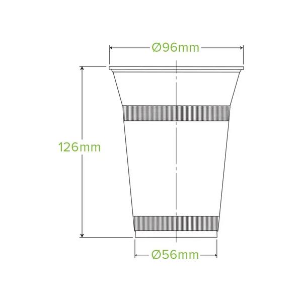 BioCup Green Line 500ml Cold Cup