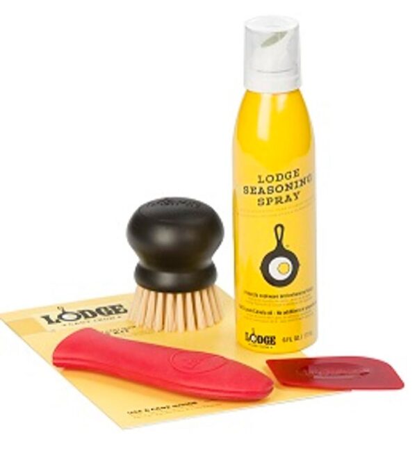 Lodge Seasoned Cast Iron Care Kit