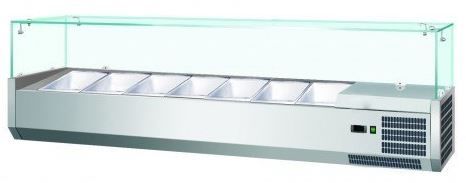 ANVIL Ingredient Fridge Glass Canopy 1200mm VRX1200