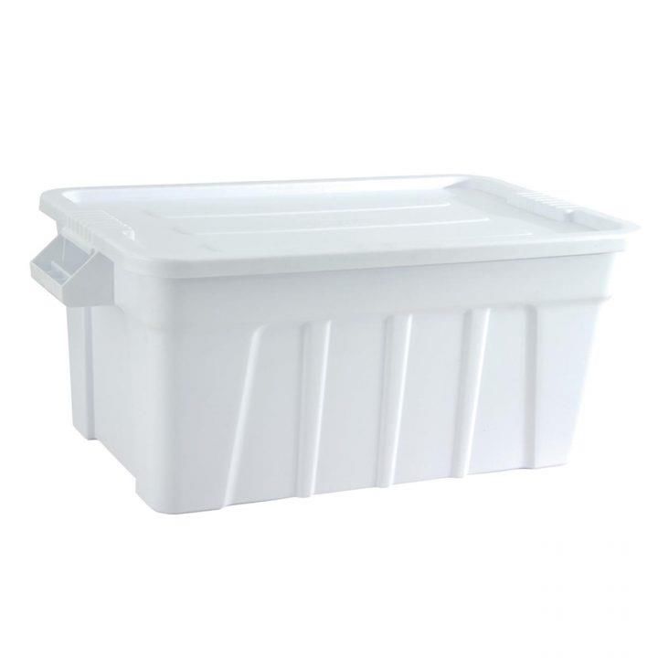 Tote Box Food Grade Storage & Transport White 75L