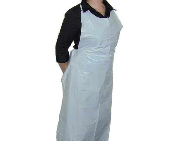 Apron Plastic 700x1150mm Pk100