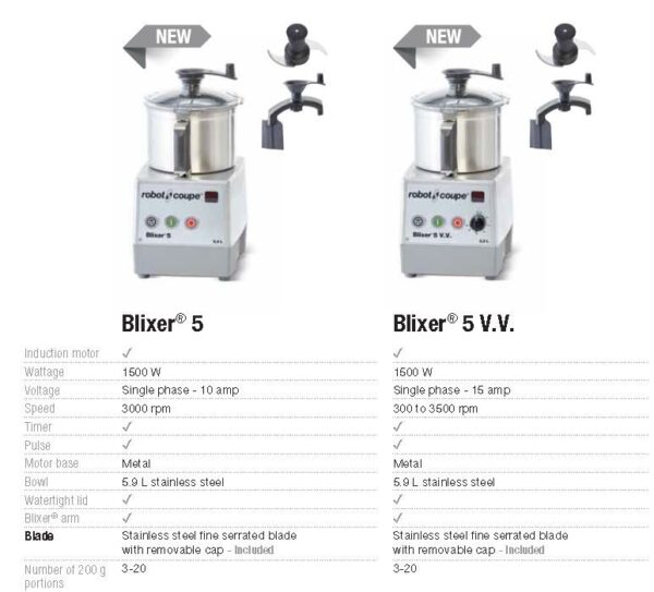 ROBOT COUPE Blixer 5.9L BLIXER 5 V.V