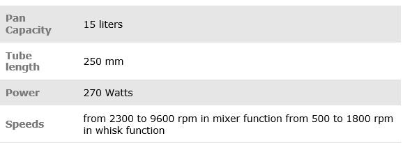 ROBOT COUPE CMP250 Combi Handheld Power Mixer 250mm 15L