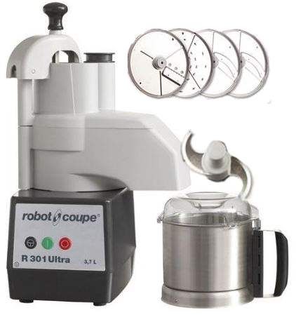 ROBOT COUPE Cutter Mixer & Vegetable Slicer 3.7L 4 Discs R301 Ultra