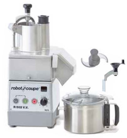 ROBOT COUPE Cutter Mixer & Vegetable Slicer 5.5L R502 V.V