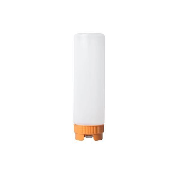 Sauce Bottle 720ml Orange Silicon Top