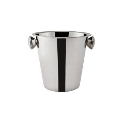 Wine Bucket S/S with Knobs Polished