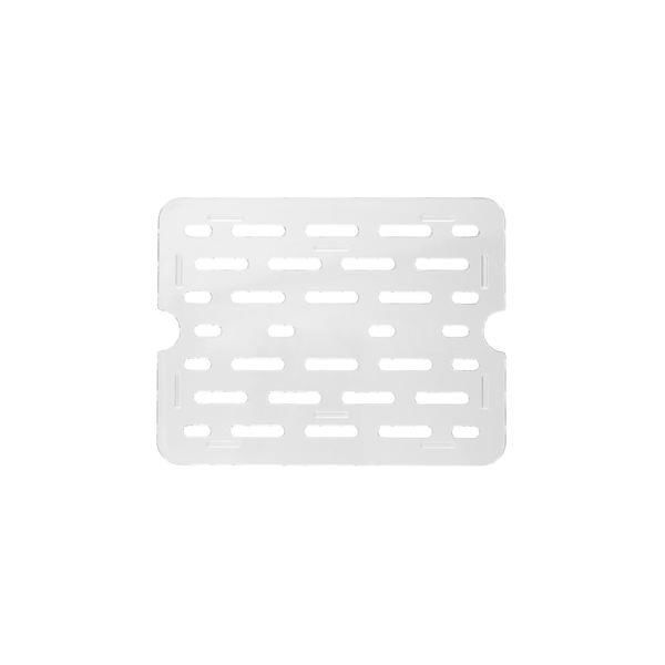 Drain Plate 1/3 Polycarbonate Clear