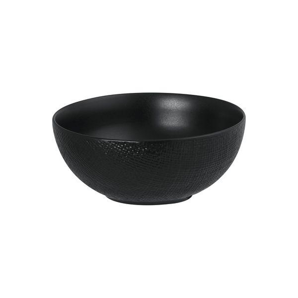 Luzerne Linen Black Bowl 110mm