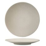 Luzerne Zen White Swirl Coupe Plate 205mm