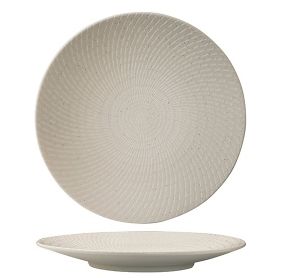 Luzerne Zen White Swirl Coupe Plate 205mm