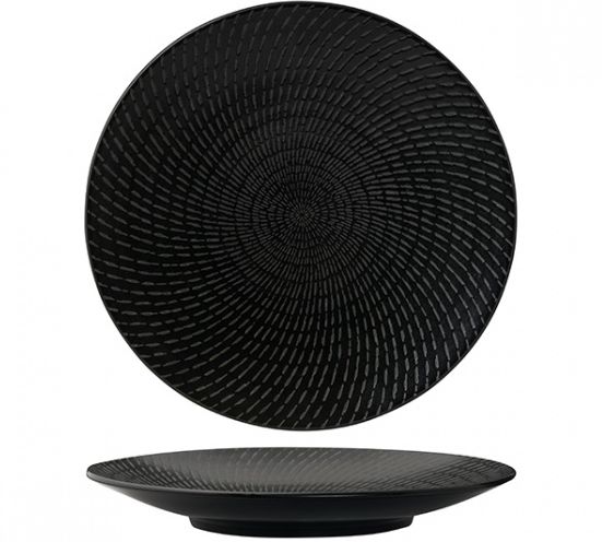 Luzerne ZEN Black Swirl Coupe Plate 235mm