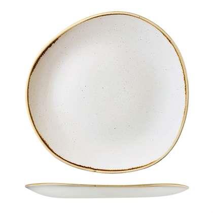 Stonecast Barley White Round Organic Plate 286mm