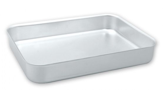 Baking Dish Alum 419x305x38mm - Straight Sided