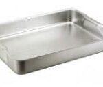 Baking Dish Aluminium 419x305x38mm with Recessed Handles