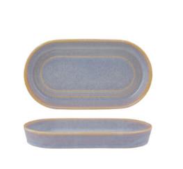 Urban Loft Azure Blue Oval Platter 180x100x25mm