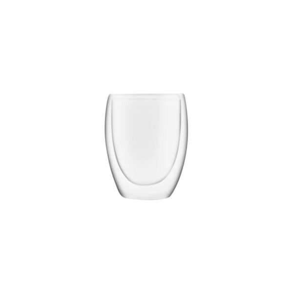 Caffe Double Wall Glass - Set of 2, 400ml Brew