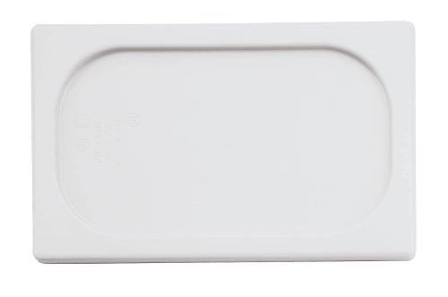 Steam Pan Lid 1/4 Polypropylene White