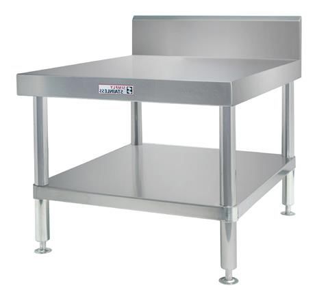 SIMPLY STAINLESS Mixer Stand With Splashback & Undershelf SS02.7.0600.MS