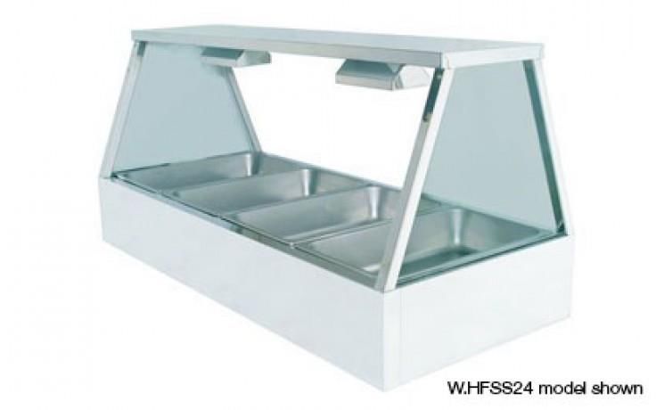 WOODSON Hot Food Display Self Serve 4 Bay 1355mm W.HFSS24