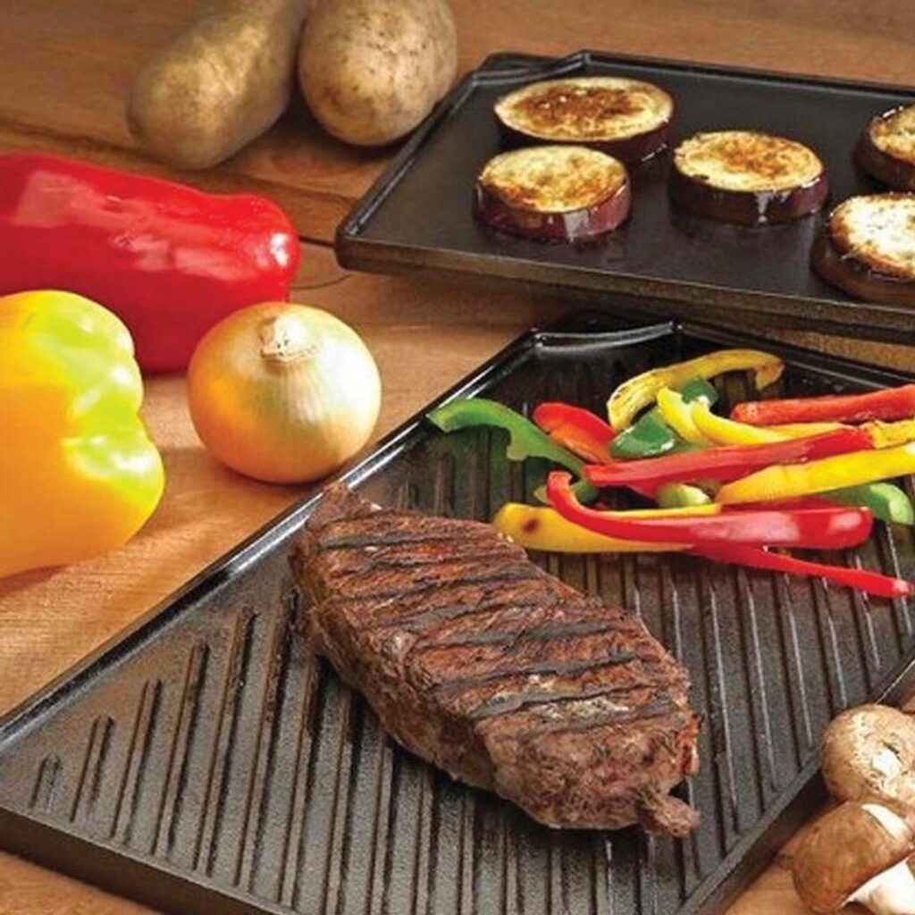 Lodge Cast Iron Reversible Grill/Griddle Rectangular