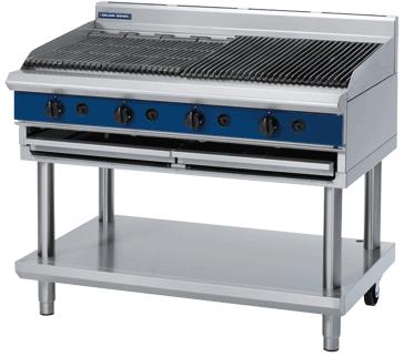 BLUE SEAL Gas Chargrill On Stand 1200mm G598-LS