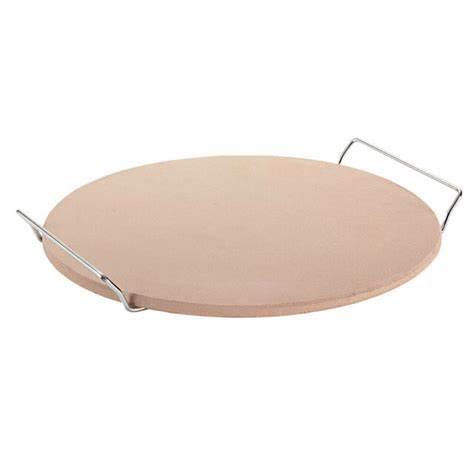 Avanti Pizza Stone Ceramic with Rack 33cm