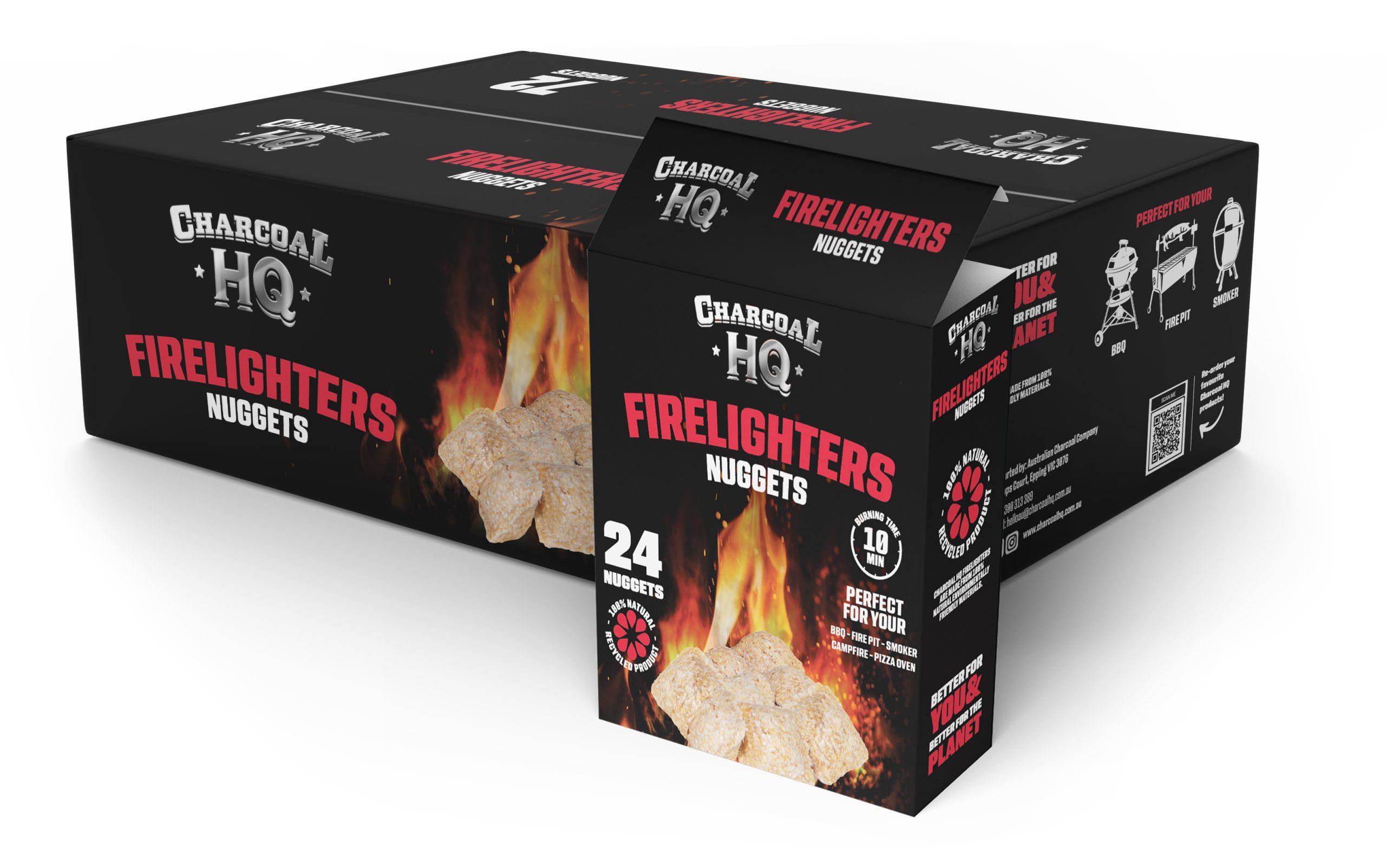 Charcoal HQ - Fire Nuggets Pack 24