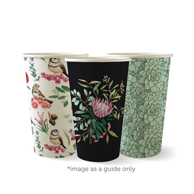 BioCup Art Series Single Wall 510ml / 16 oz (90mm)