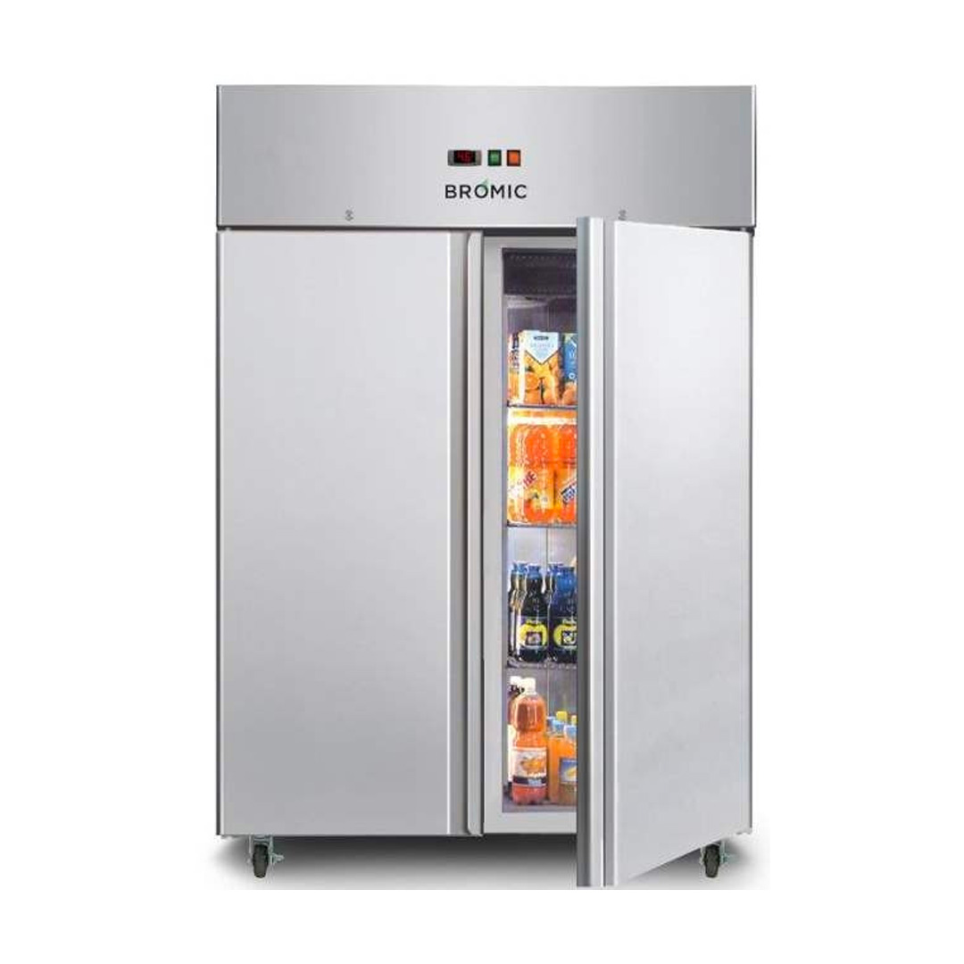 BROMIC Upright Storage Fridge 2 Doors 1300L 1480mm UC1300SD-NR