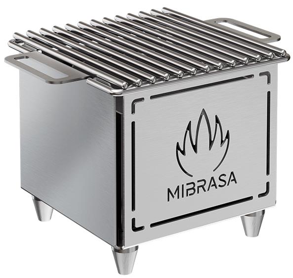 MIBRASA Mini Portable Charcoal Grill 150mm (2 People) HIBACHI150