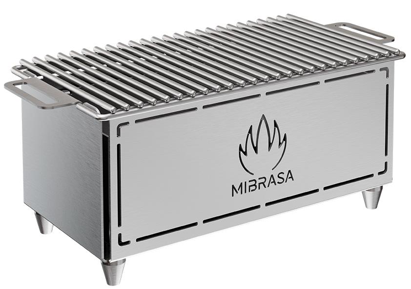 MIBRASA Mini Portable Charcoal Grill 300mm (4 People) HIBACHI300