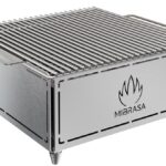 MIBRASA Mini Portable Charcoal Grill 300mm (8 [People) HIBACHI300PLUS