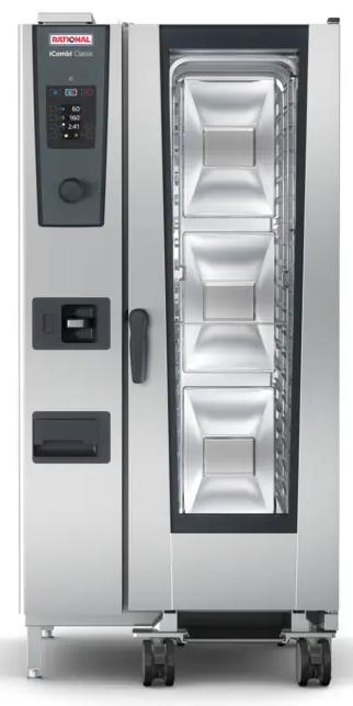 RATIONAL Gas Combi Oven iCombi Classic 20 Tray 1/1GN 877mm ICC201G