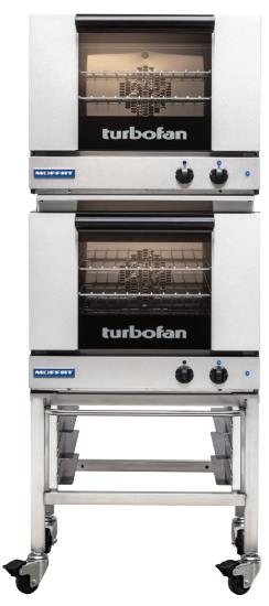 TURBOFAN Convection Oven 3 Tray Double Stacked 610mm E22M3