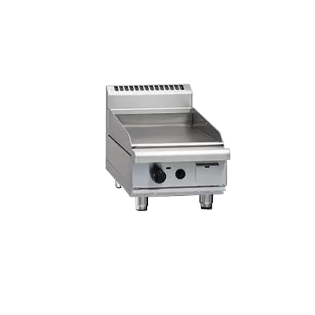 WALDORF Heavy Duty Gas Griddle Benchtop 450mm GP8450G-B