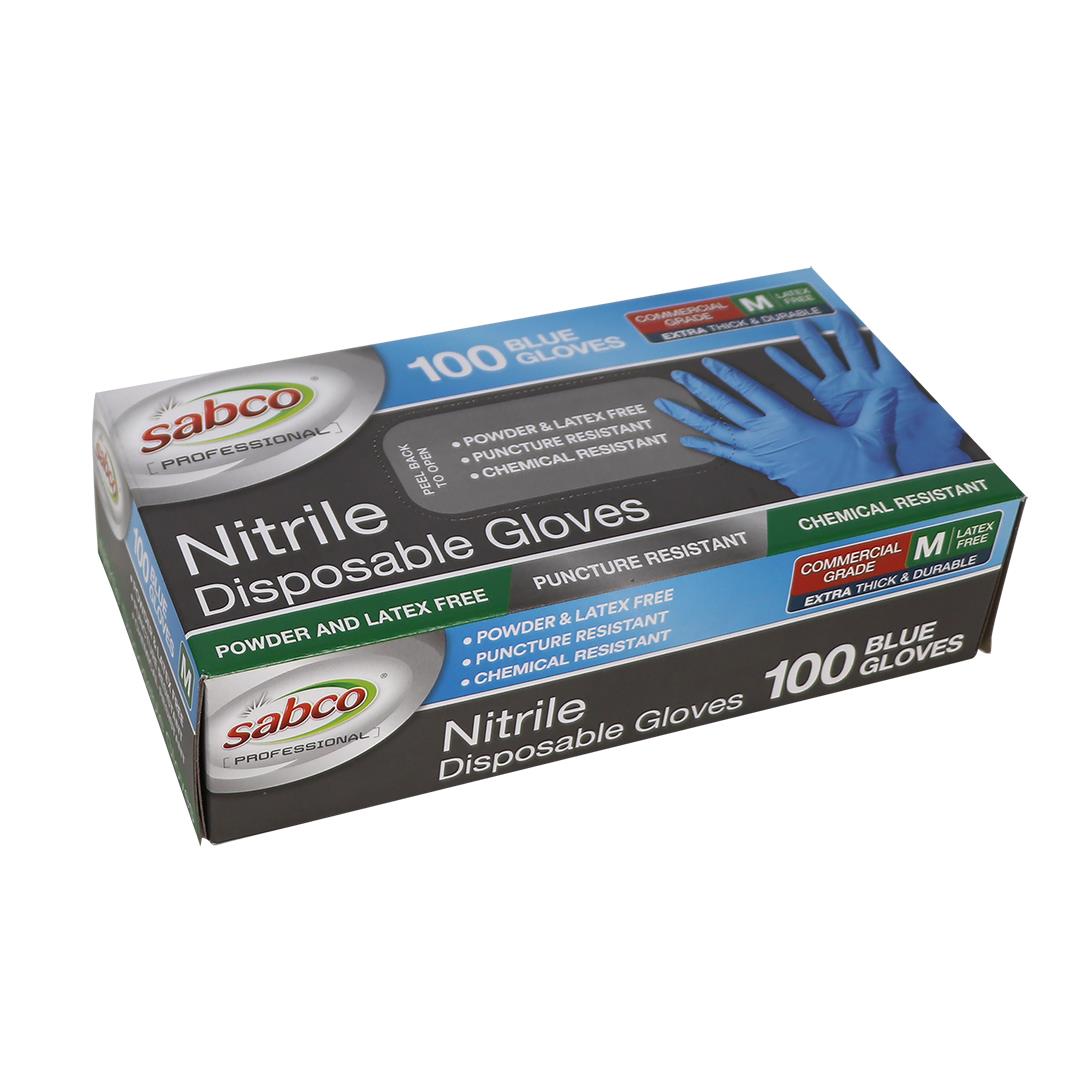 Gloves Blue Nitrile Powder Free Small